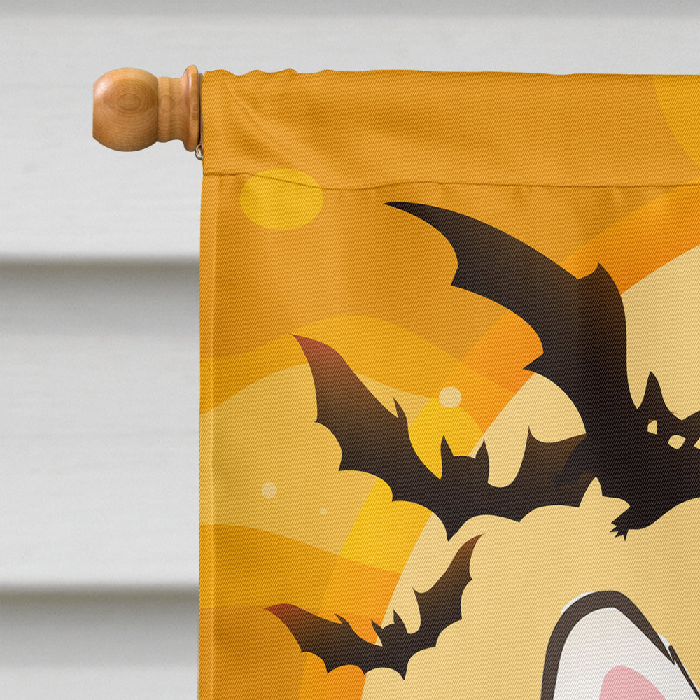 Halloween Westie Flag Canvas House Size BB1784CHF