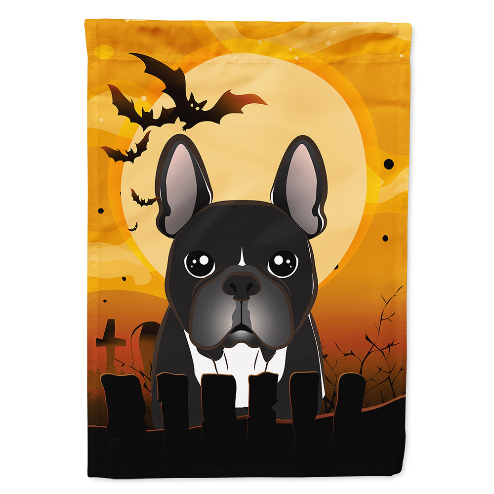 Halloween French Bulldog Flag Canvas House Size BB1785CHF  the-store.com.