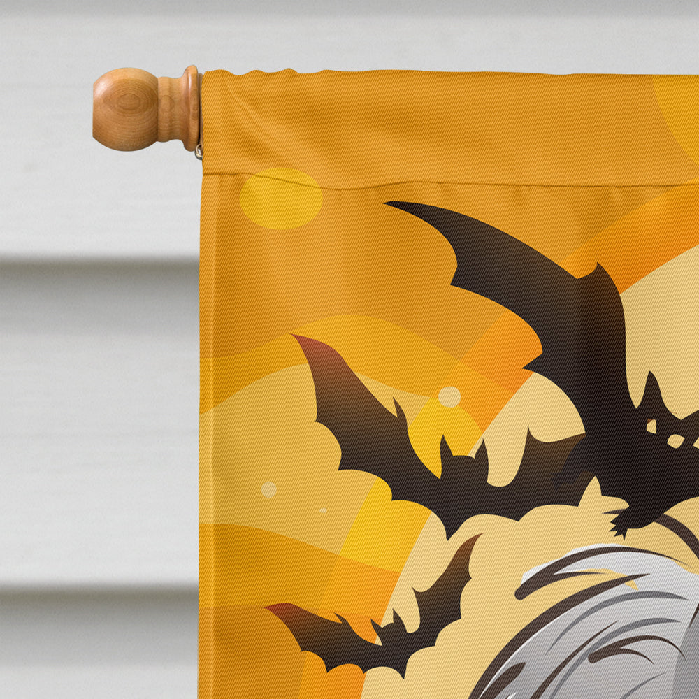 Halloween Saluki Flag Canvas House Size BB1787CHF