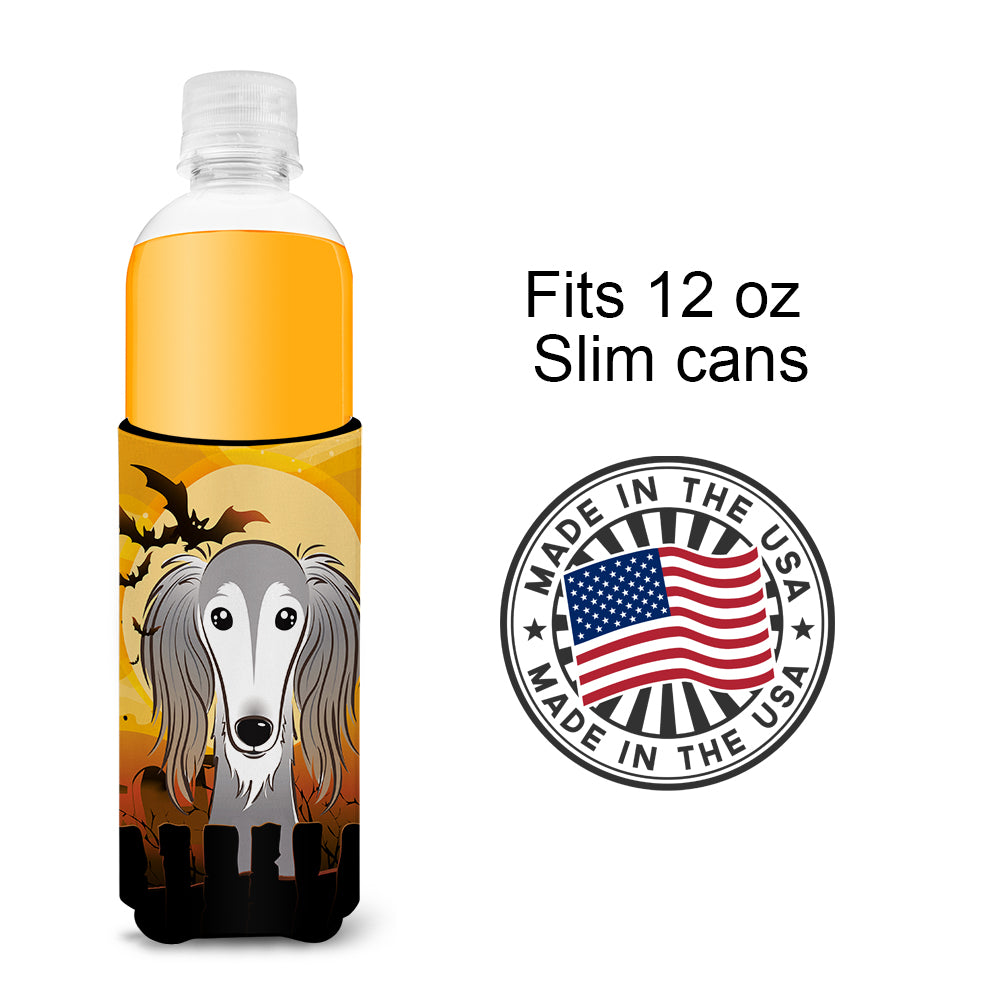 Halloween Saluki Ultra Beverage Insulators for slim cans BB1787MUK