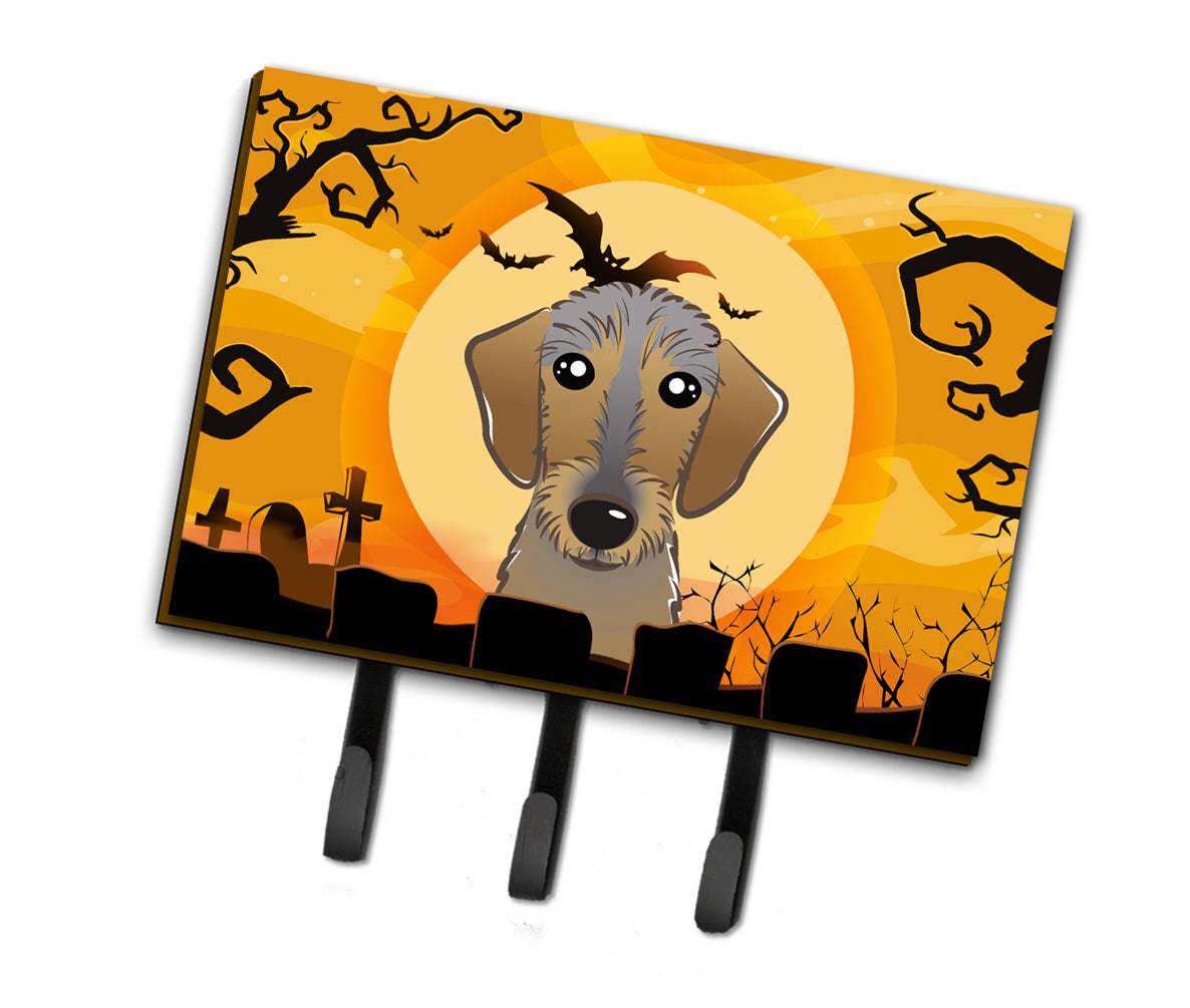 Halloween Wirehaired Dachshund Leash or Key Holder BB1791TH68  the-store.com.