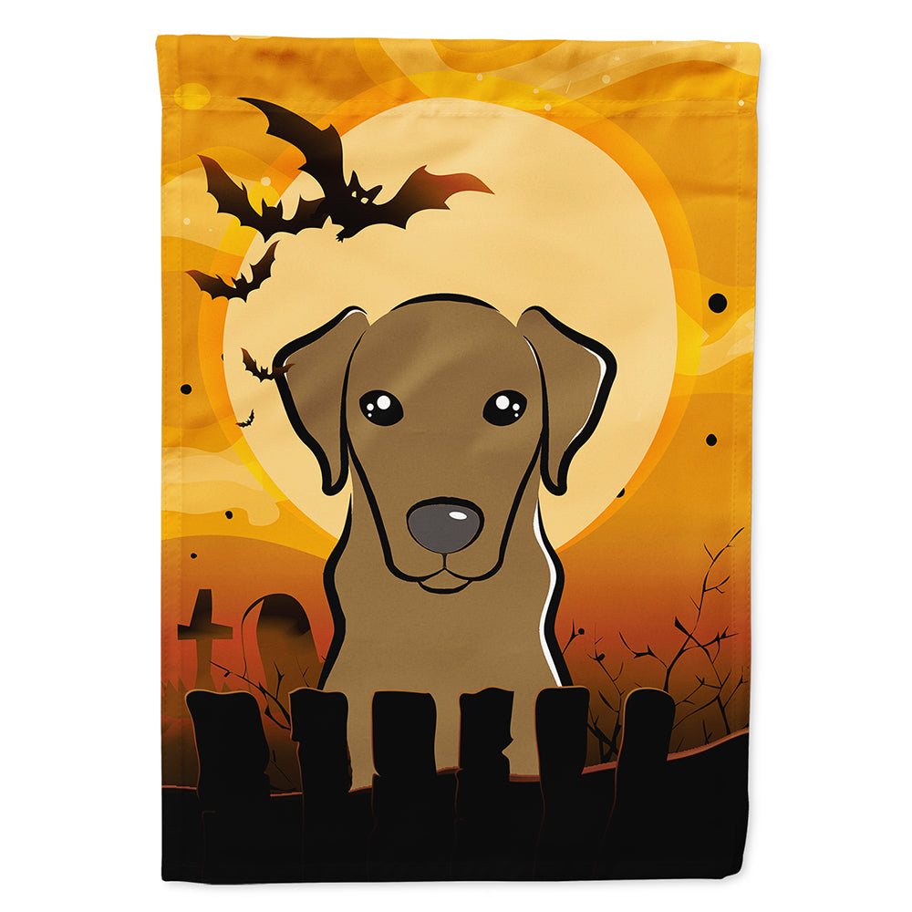 Halloween Chocolat Labrador Drapeau Toile Taille Maison BB1792CHF