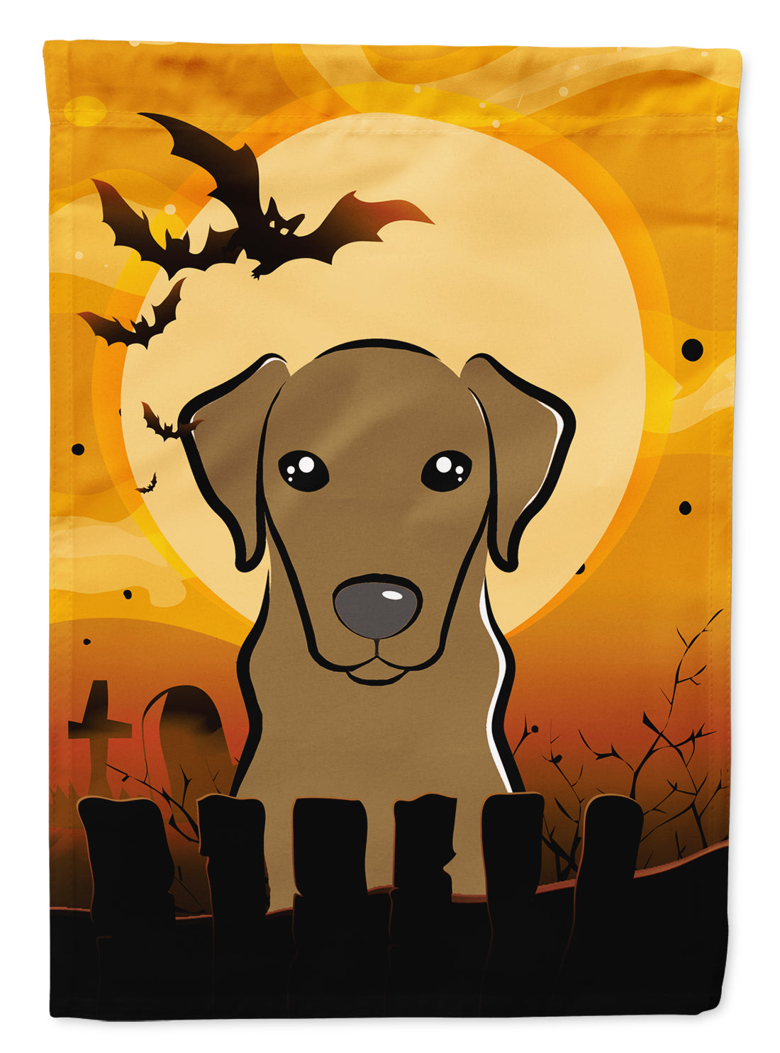 Halloween Chocolat Labrador Drapeau Jardin Taille BB1792GF