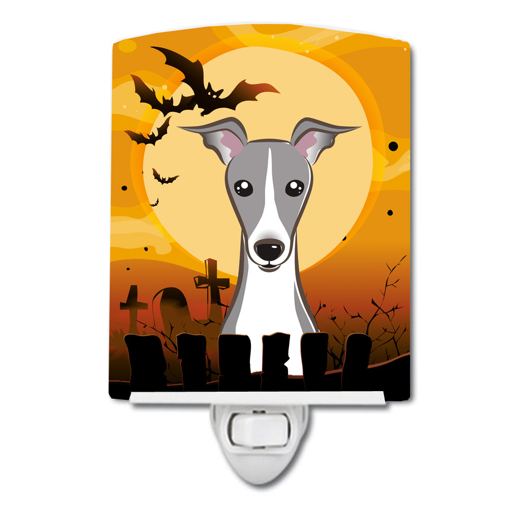 Halloween Italian Greyhound Ceramic Night Light BB1794CNL - the-store.com