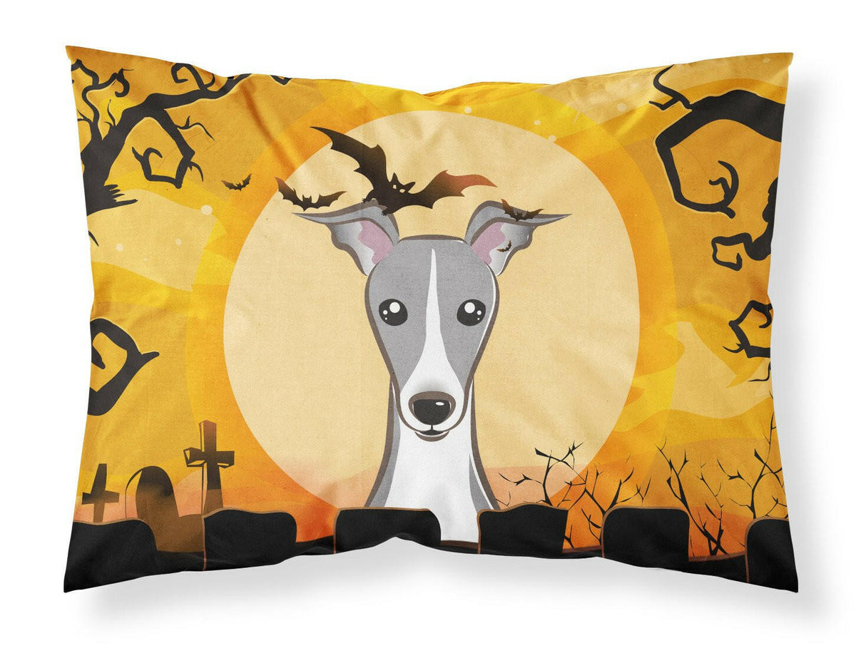Halloween Italian Greyhound Fabric Standard Pillowcase BB1794PILLOWCASE by Caroline&#39;s Treasures