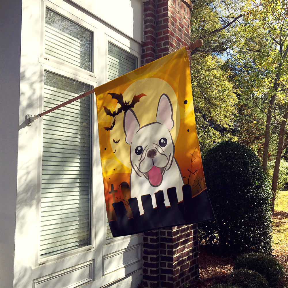 Halloween French Bulldog Flag Canvas House Size BB1796CHF  the-store.com.