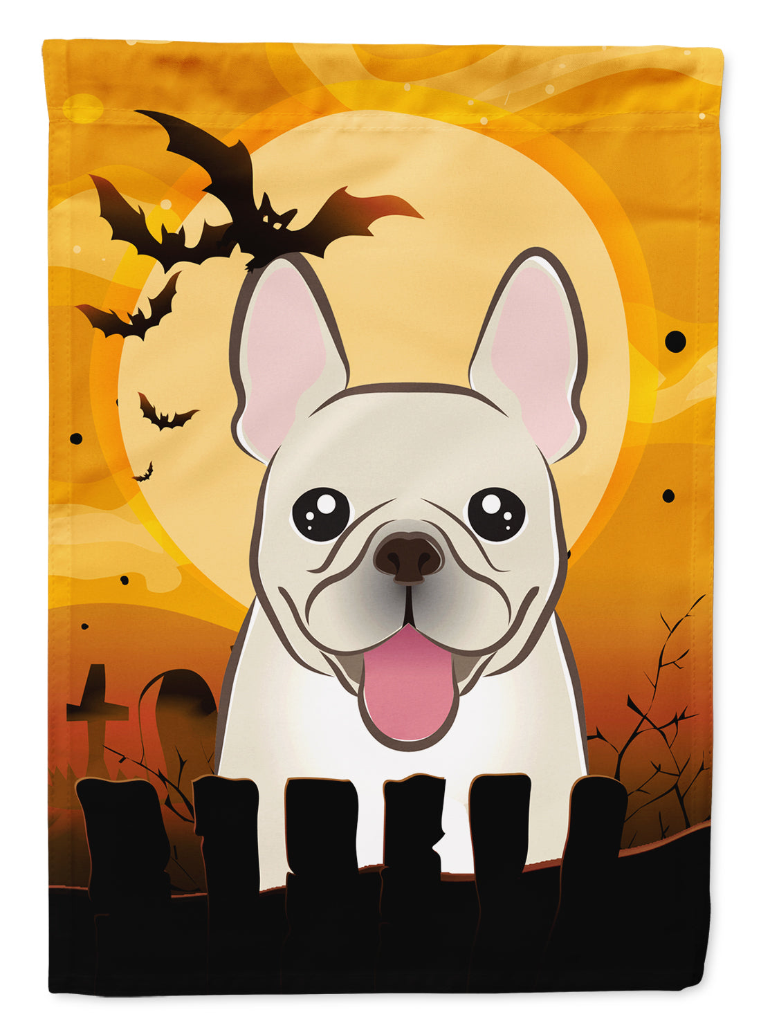 Halloween French Bulldog Flag Canvas House Size BB1796CHF