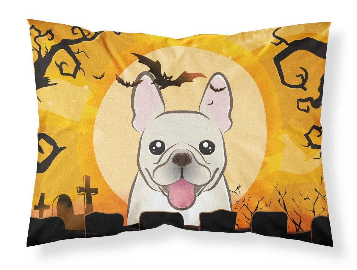 Halloween French Bulldog Fabric Standard Pillowcase BB1796PILLOWCASE by Caroline&#39;s Treasures