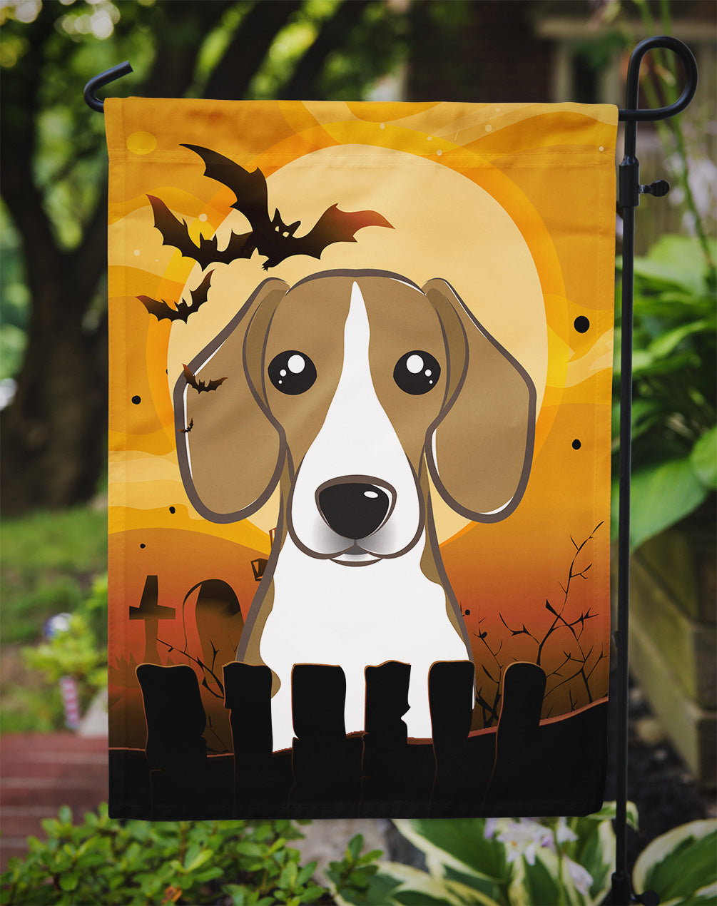 Halloween Beagle Drapeau Jardin Taille BB1797GF