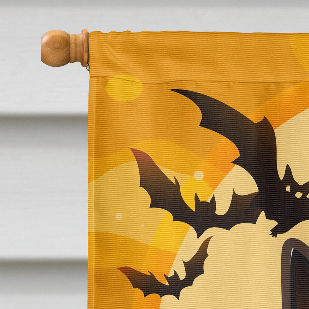 Halloween Min Pin Flag Canvas House Size BB1798CHF  the-store.com.