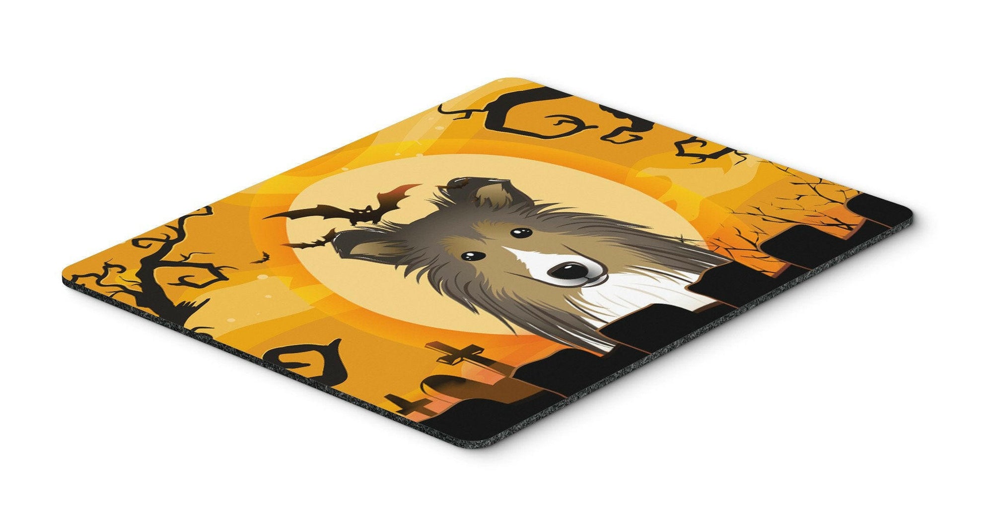 Halloween Sheltie Mouse Pad, Hot Pad or Trivet BB1800MP by Caroline's Treasures