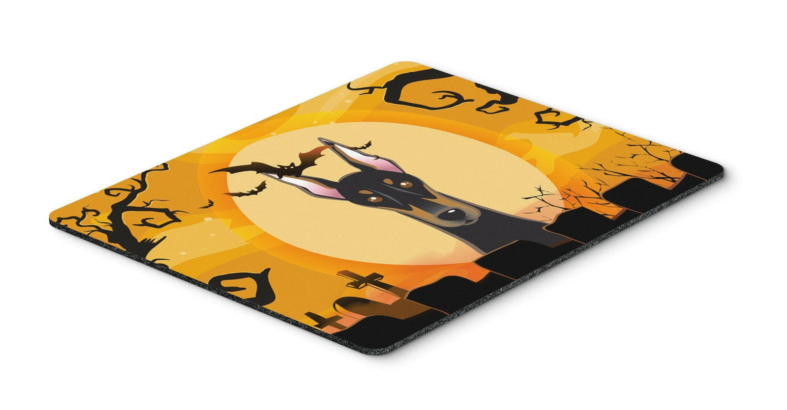 Halloween Doberman Mouse Pad, Hot Pad or Trivet BB1803MP by Caroline's Treasures