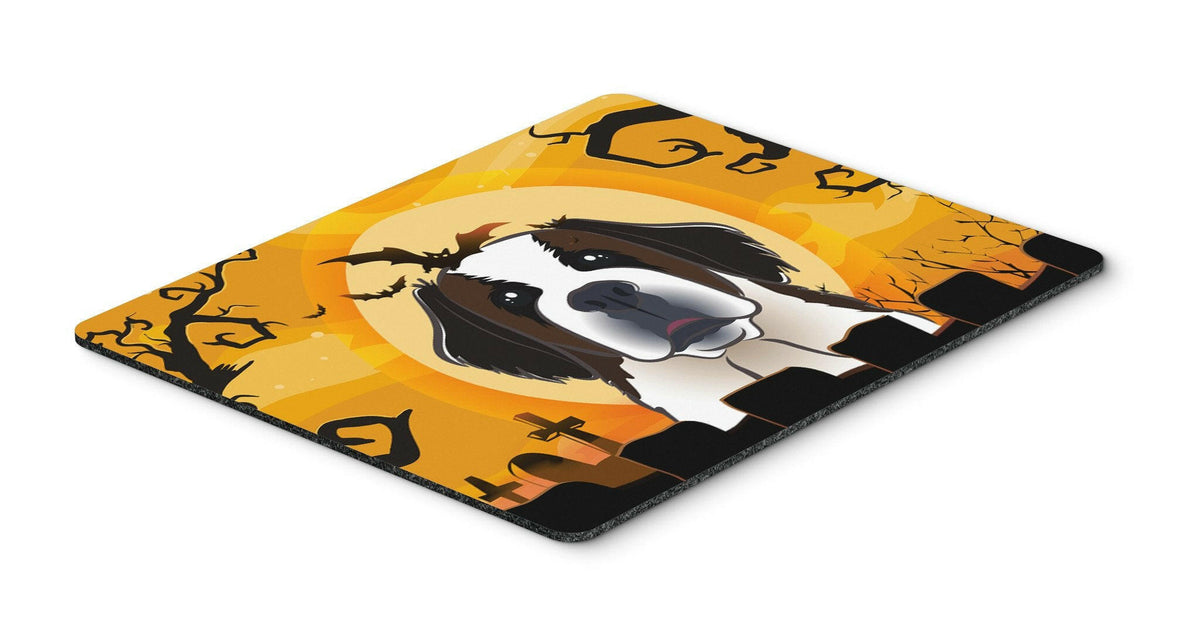 Halloween Saint Bernard Mouse Pad, Hot Pad or Trivet BB1804MP by Caroline&#39;s Treasures