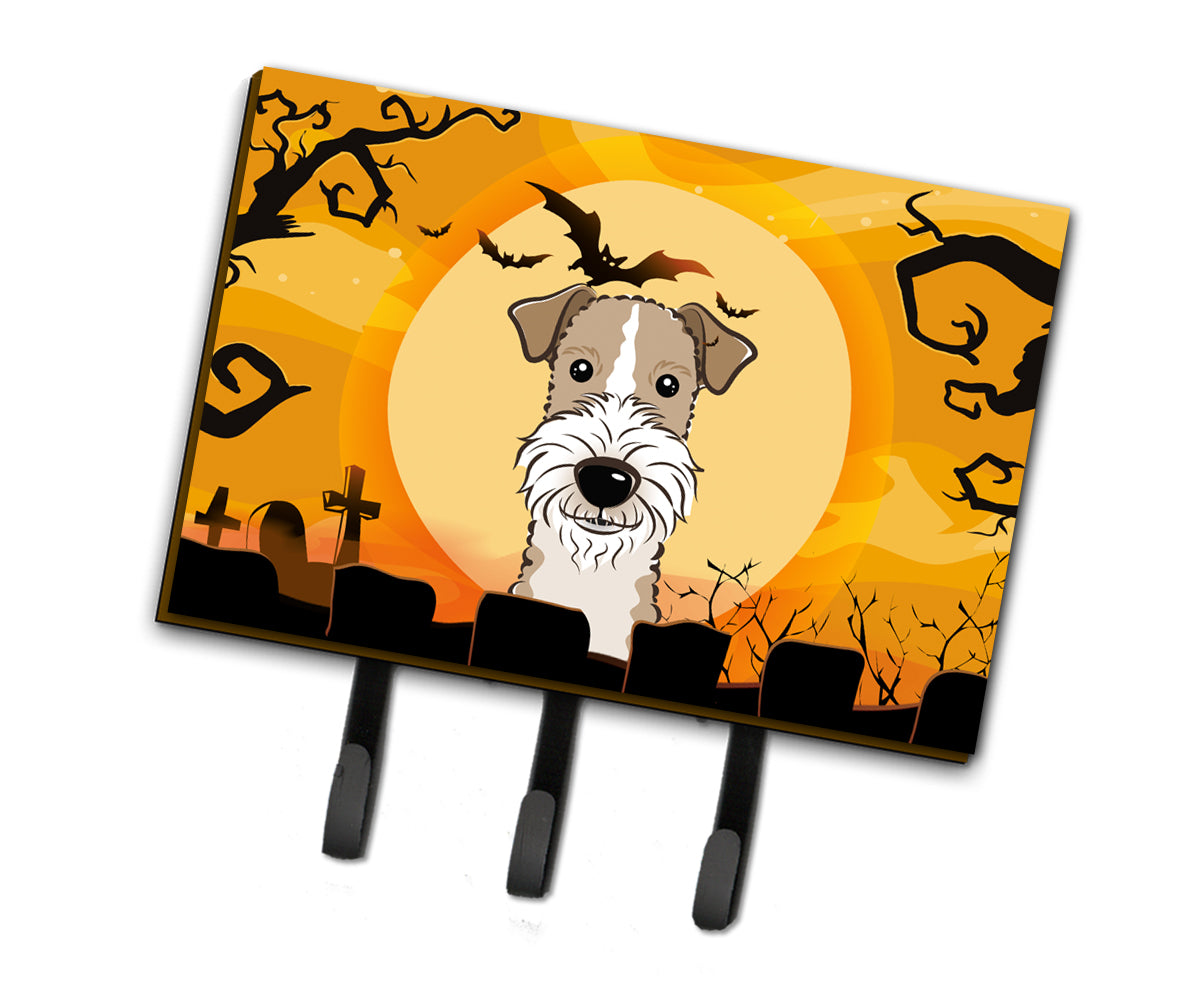 Halloween Wire Haired Fox Terrier Leash or Key Holder BB1805TH68  the-store.com.