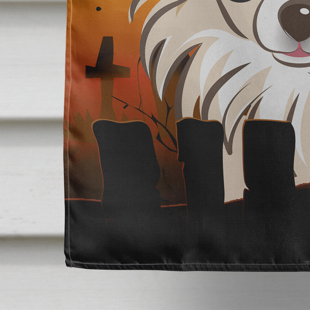 Halloween Chihuahua Flag Canvas House Size BB1809CHF