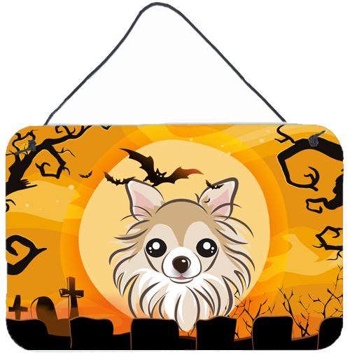 Halloween Chihuahua Wall or Door Hanging Prints BB1809DS812 by Caroline&#39;s Treasures