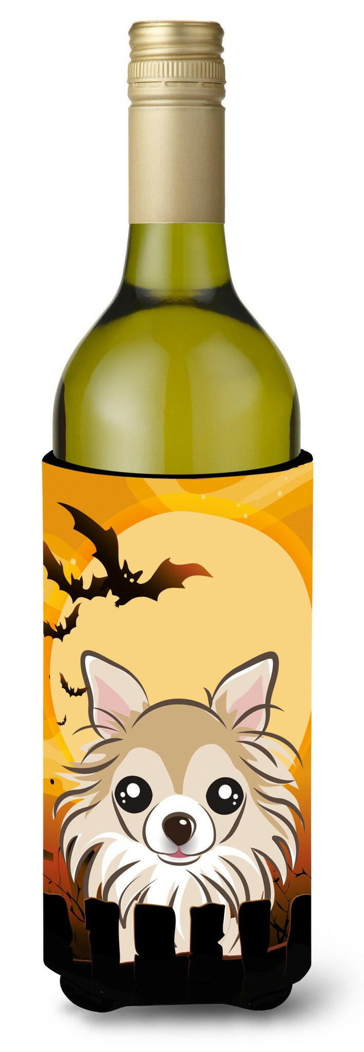 Halloween Chihuahua Wine Bottle Beverage Insulator Hugger BB1809LITERK by Caroline&#39;s Treasures