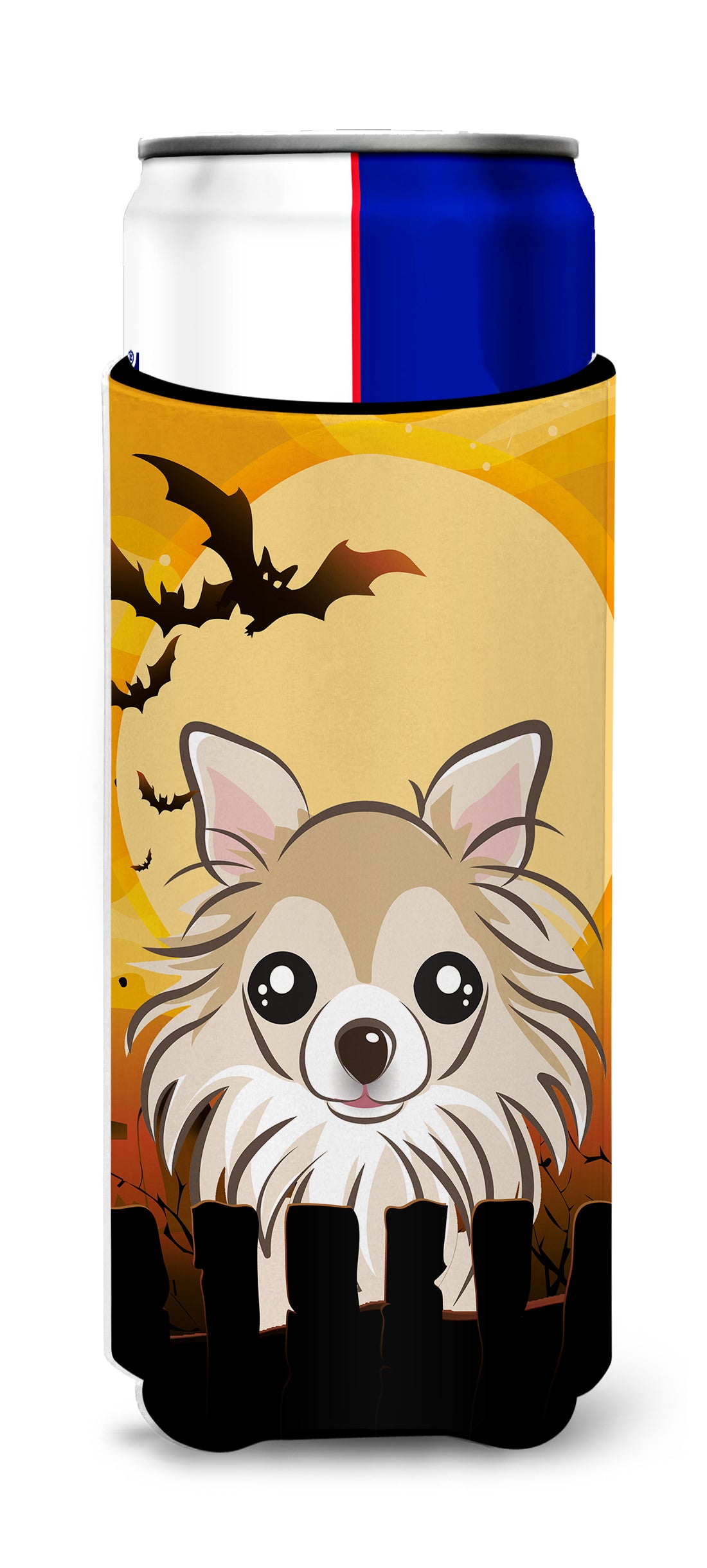 Halloween Chihuahua Ultra Beverage Insulators for slim cans BB1809MUK  the-store.com.