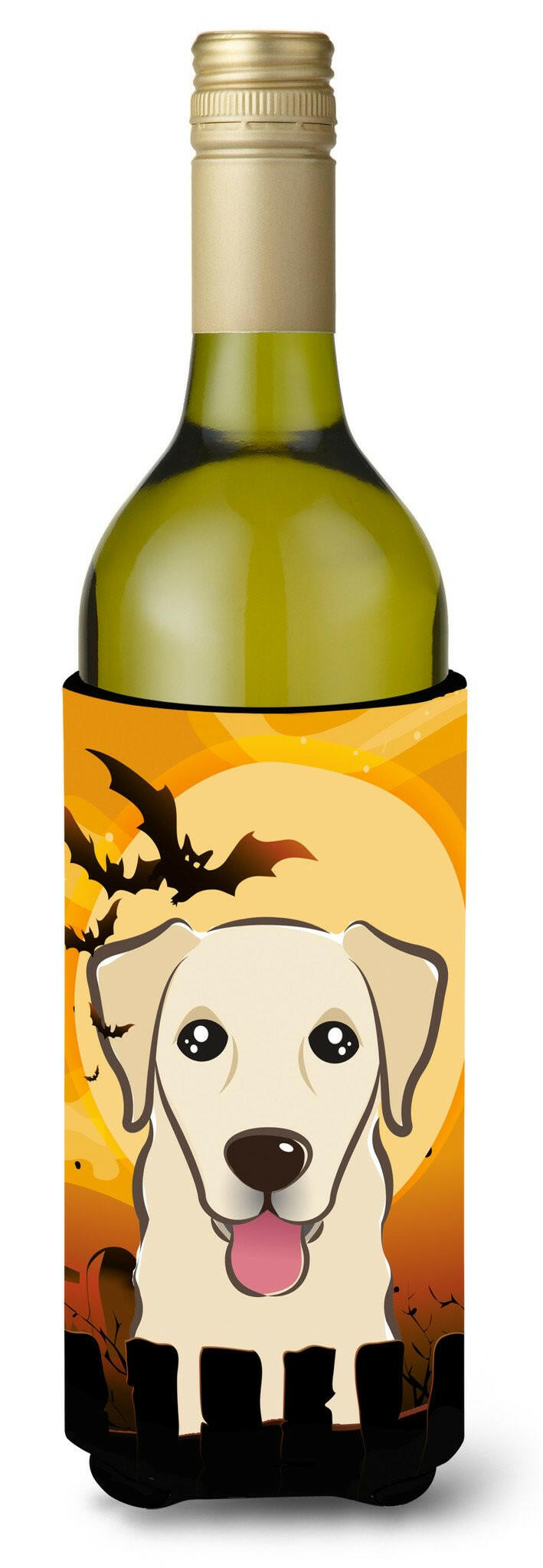 Halloween Golden Retriever Wine Bottle Beverage Insulator Hugger BB1810LITERK by Caroline&#39;s Treasures