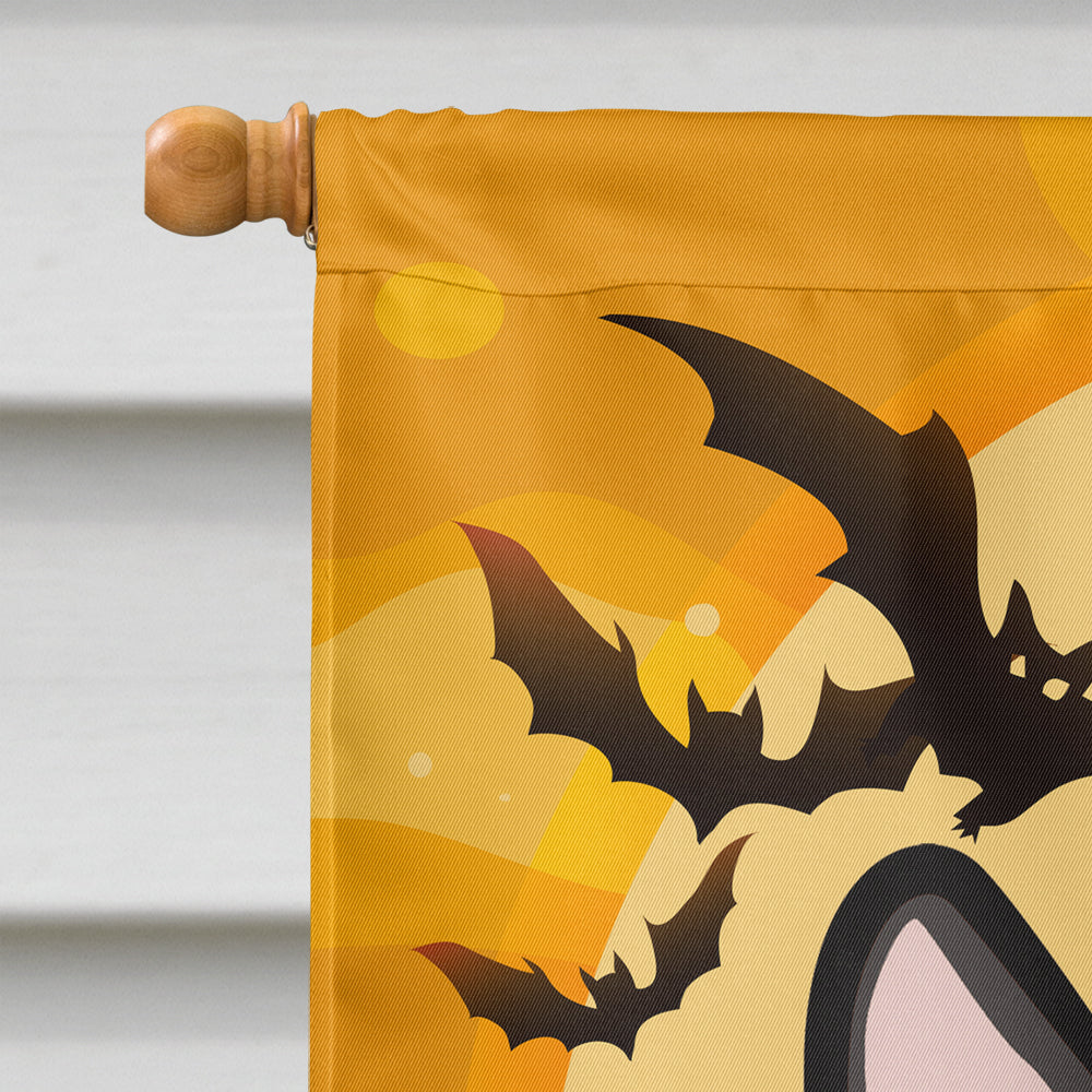 Halloween Tricolor Corgi Flag Canvas House Size BB1813CHF