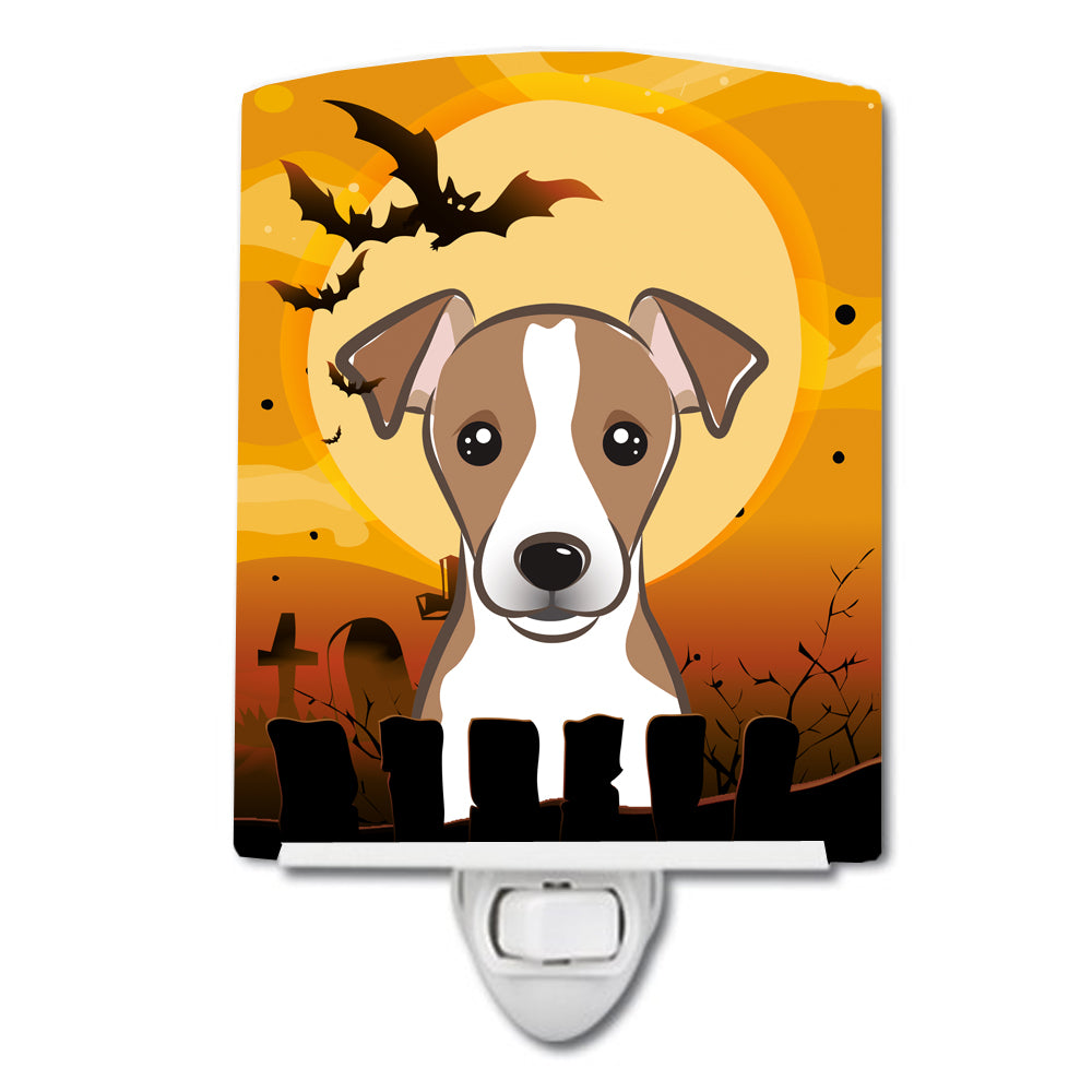 Halloween Jack Russell Terrier Ceramic Night Light BB1818CNL - the-store.com