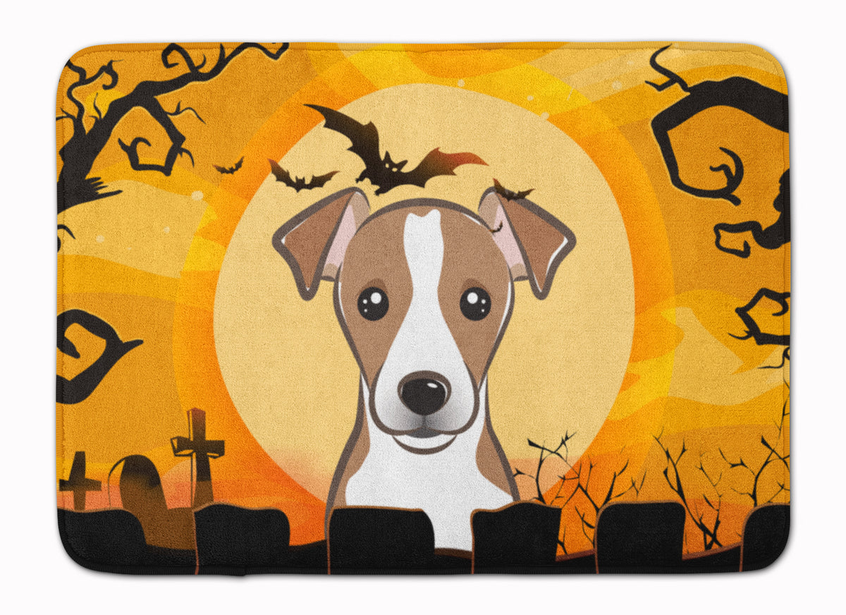 Halloween Jack Russell Terrier Machine Washable Memory Foam Mat BB1818RUG - the-store.com