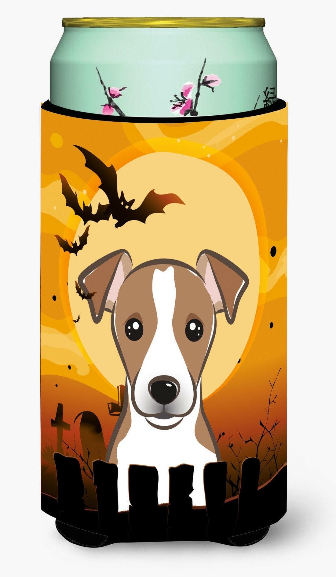 Halloween Jack Russell Terrier Tall Boy Beverage Insulator Hugger BB1818TBC by Caroline's Treasures
