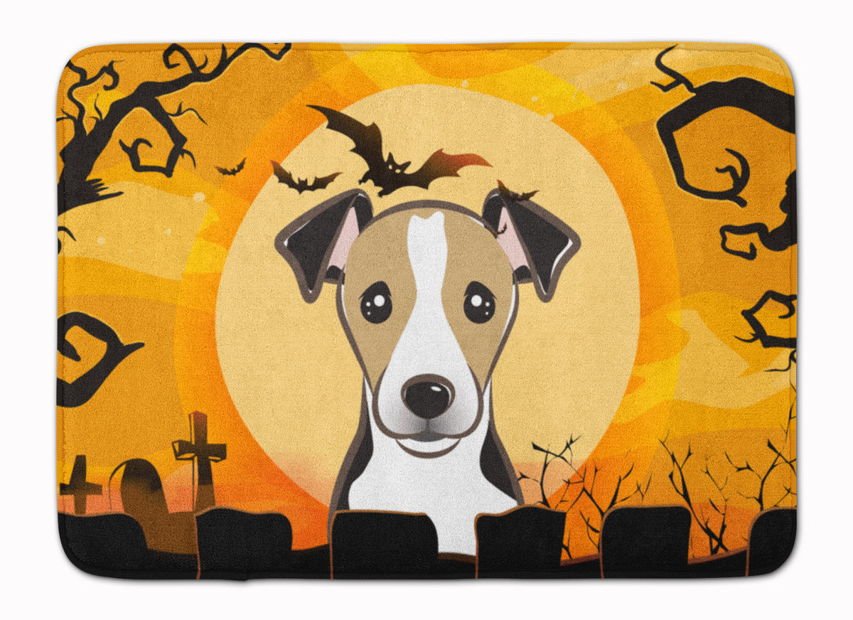 Halloween Jack Russell Terrier Machine Washable Memory Foam Mat BB1819RUG - the-store.com