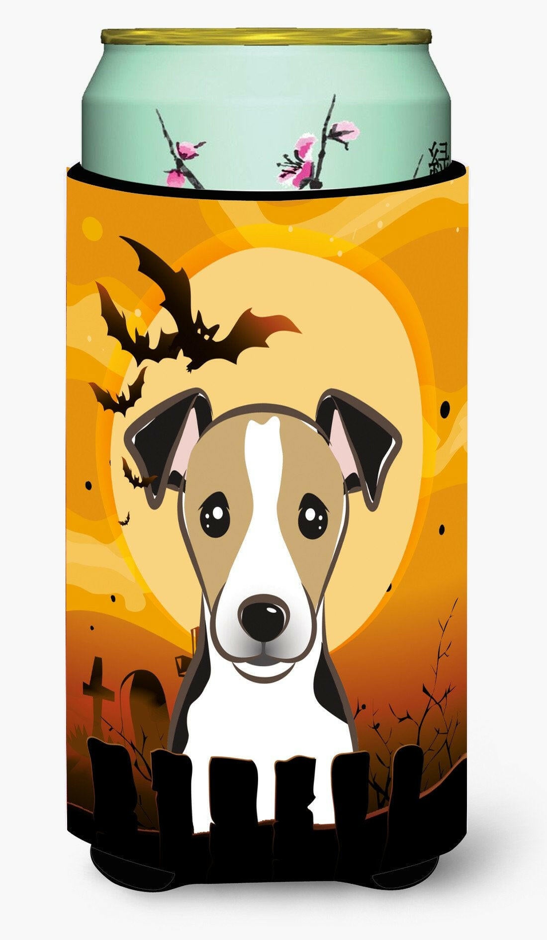 Halloween Jack Russell Terrier Tall Boy Beverage Insulator Hugger BB1819TBC by Caroline&#39;s Treasures