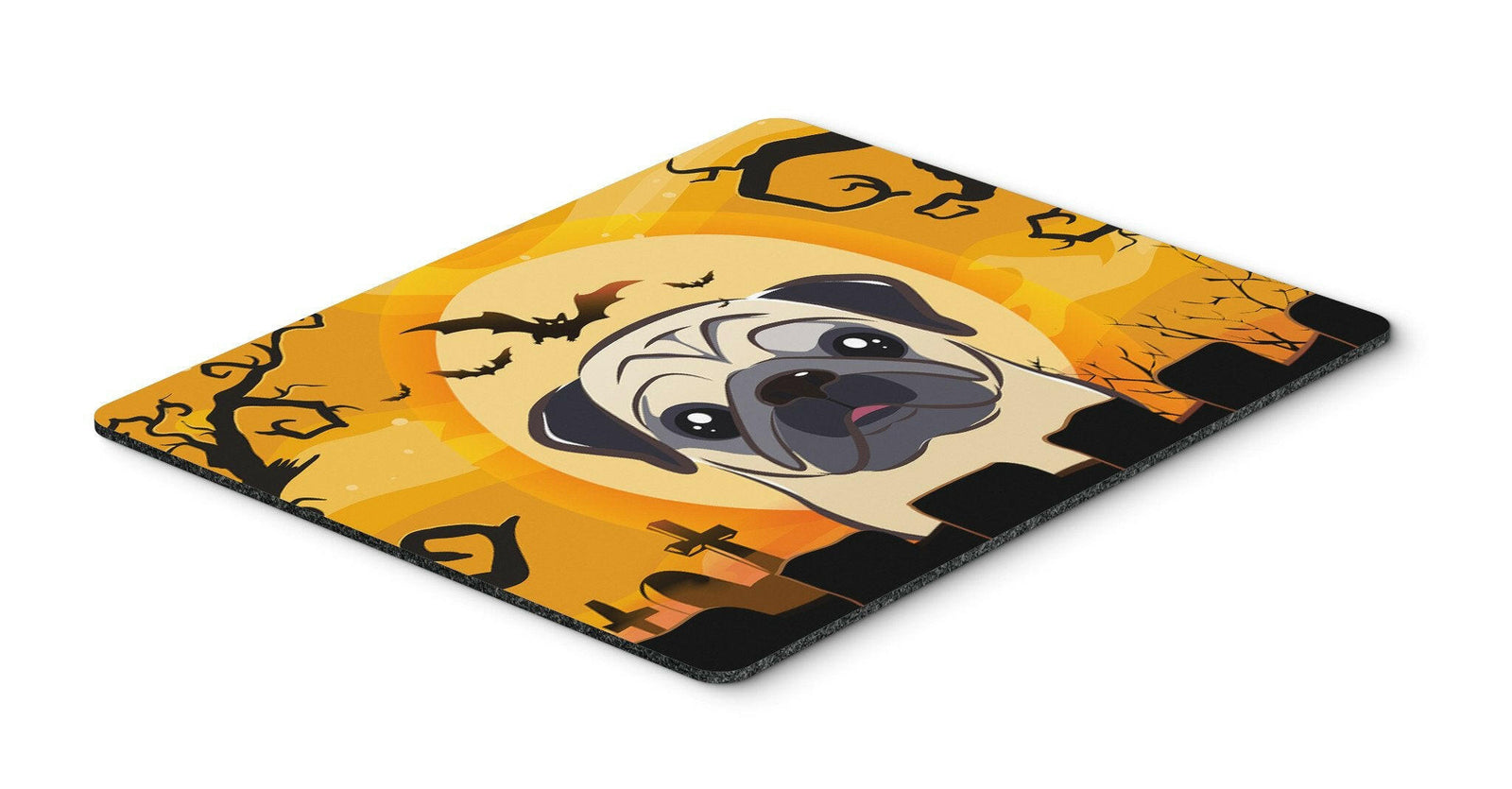 Halloween Fawn Pug Mouse Pad, Hot Pad or Trivet BB1820MP by Caroline's Treasures