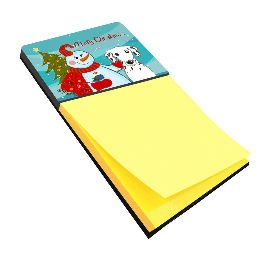 Snowman with Dalmatian Sticky Note Holder BB1830SN by Caroline&#39;s Treasures