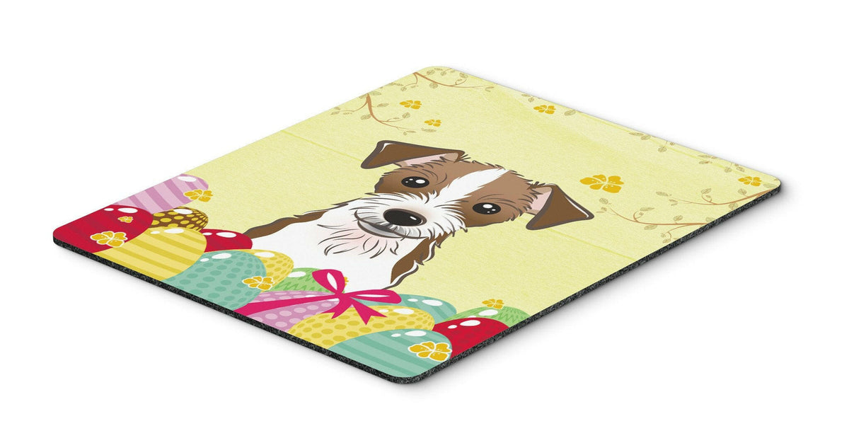 Jack Russell Terrier Easter Egg Hunt Mouse Pad, Hot Pad or Trivet BB1884MP by Caroline&#39;s Treasures
