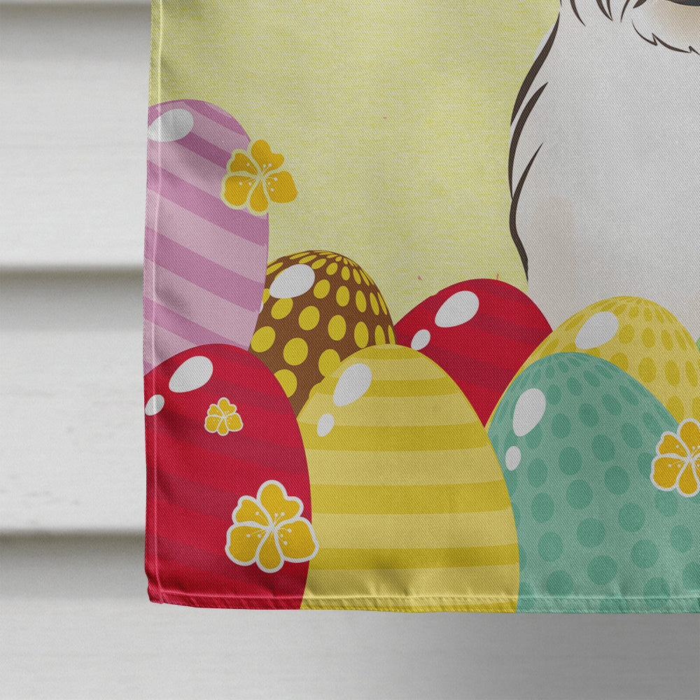 Westie Easter Egg Hunt Flag Canvas House Size BB1908CHF
