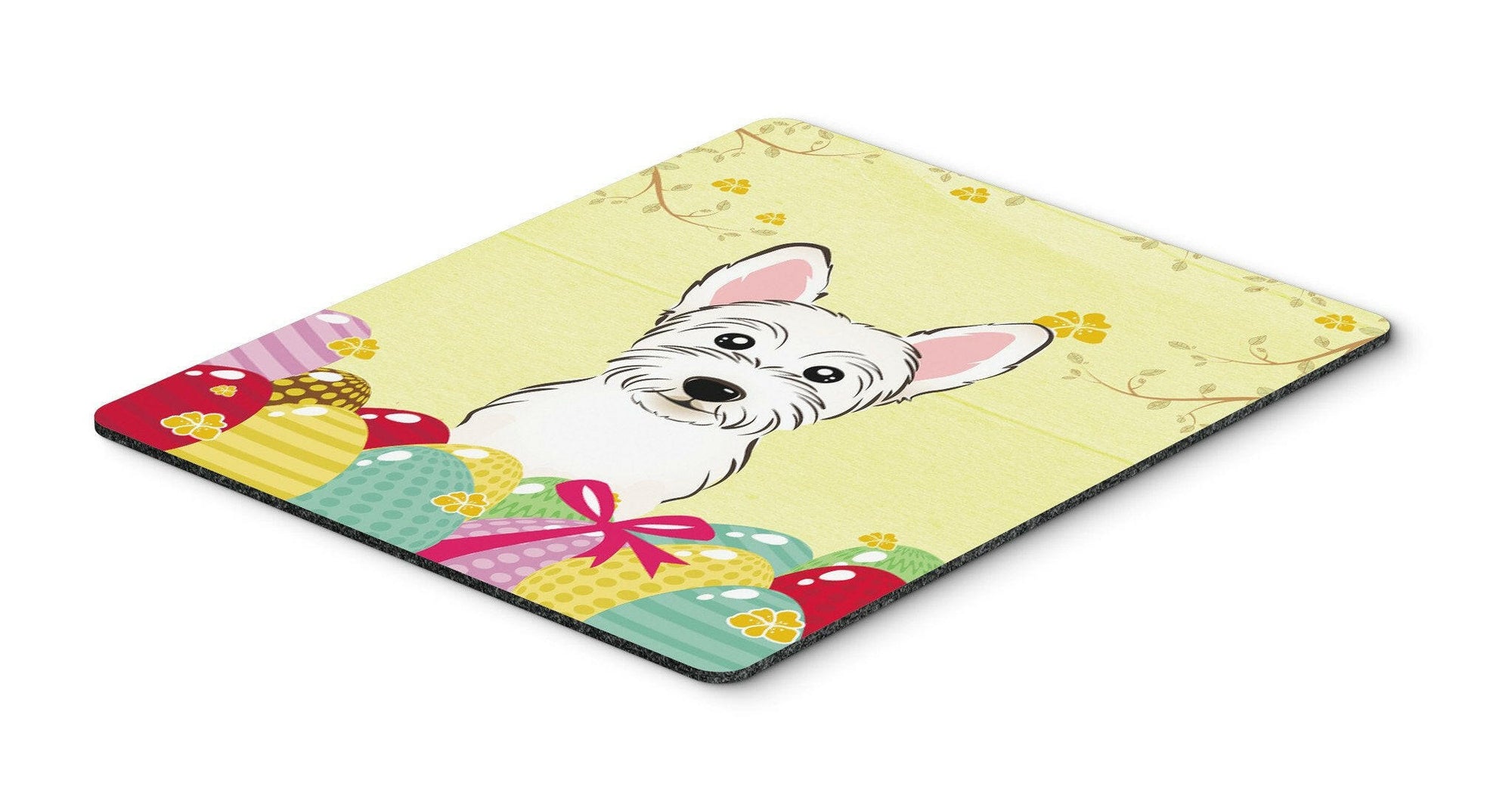 Westie Easter Egg Hunt Mouse Pad, Hot Pad or Trivet BB1908MP by Caroline's Treasures