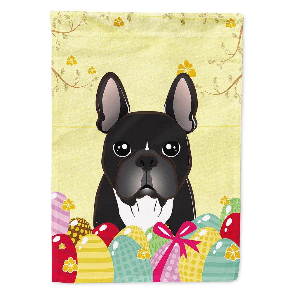 French Bulldog Easter Egg Hunt Flag Canvas House Size BB1909CHF  the-store.com.