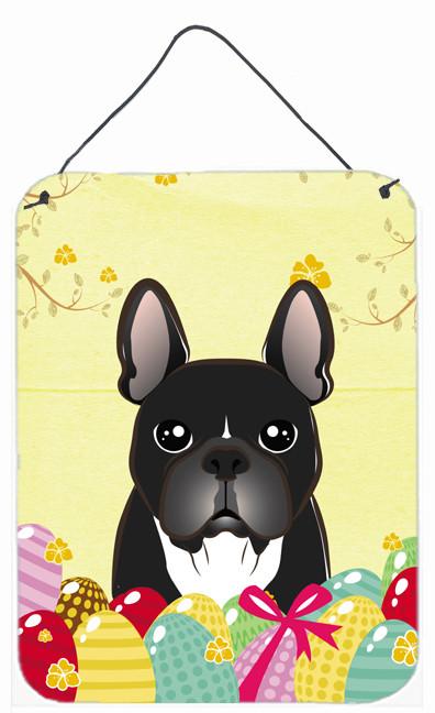 French Bulldog Easter Egg Hunt Wall or Door Hanging Prints BB1909DS1216 by Caroline&#39;s Treasures