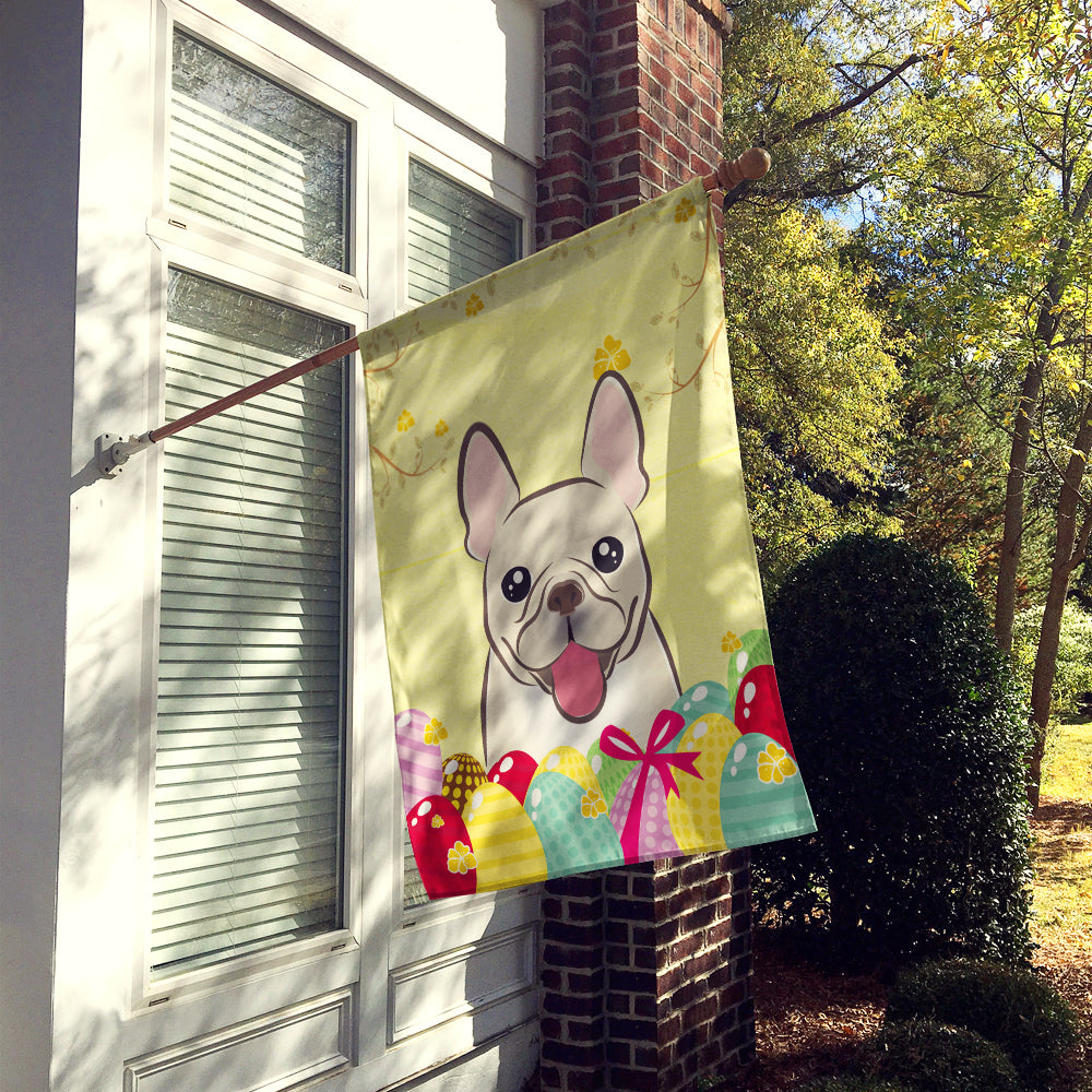 French Bulldog Easter Egg Hunt Flag Canvas House Size BB1920CHF  the-store.com.