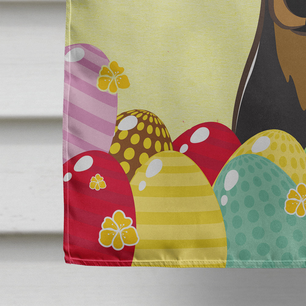Min Pin Easter Egg Hunt Flag Canvas House Size BB1922CHF