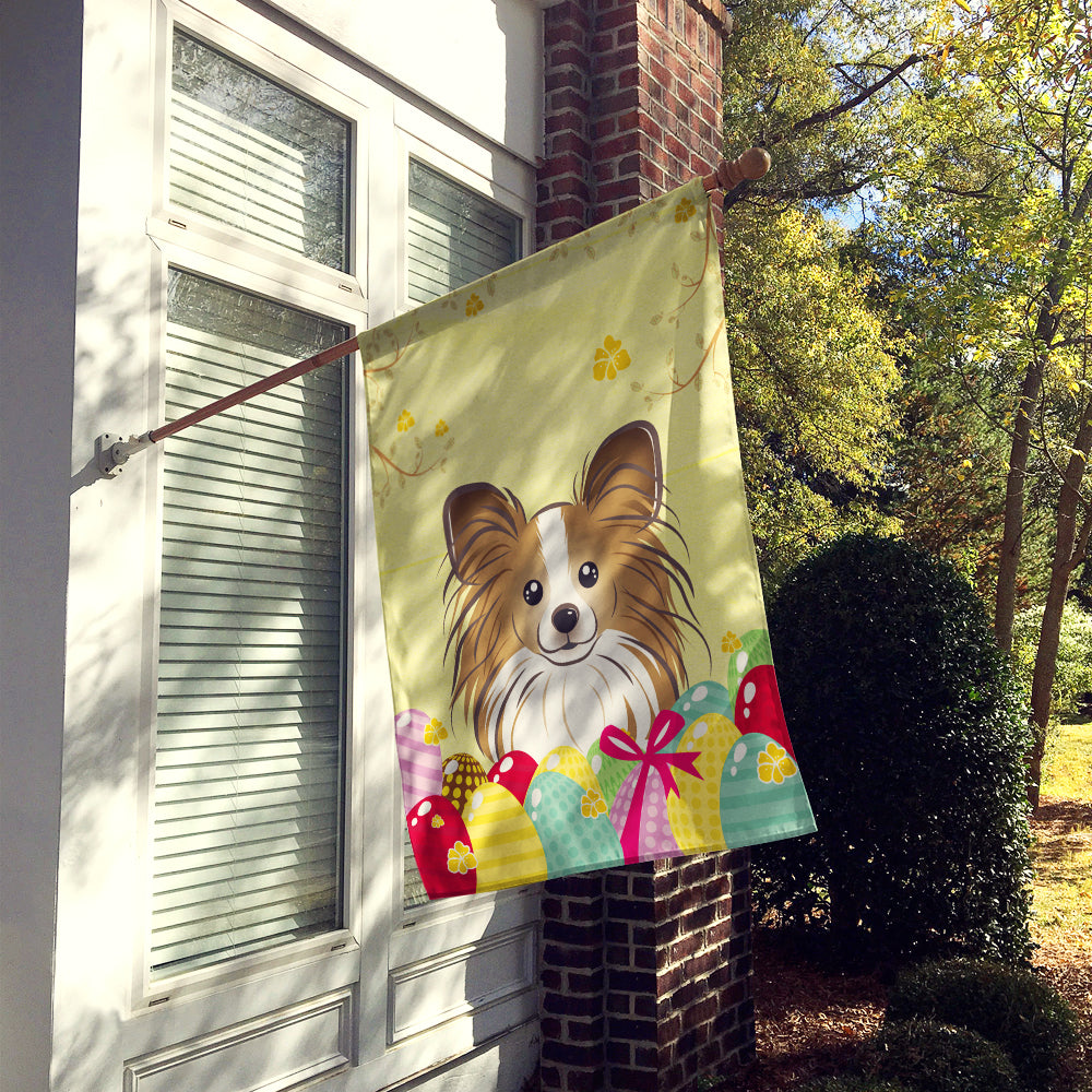 Papillon Easter Egg Hunt Flag Canvas House Size BB1930CHF  the-store.com.