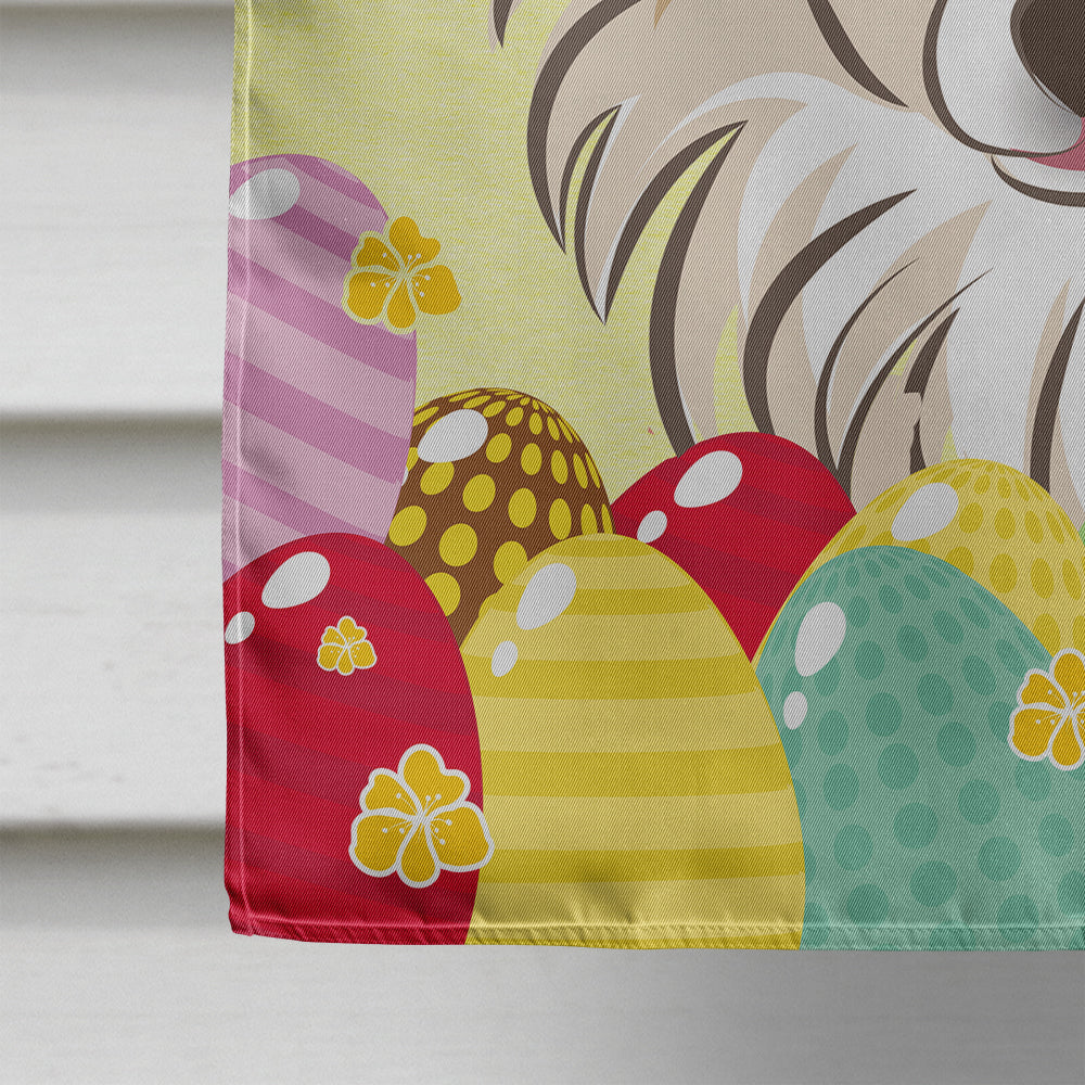 Chihuahua Easter Egg Hunt Flag Canvas House Size BB1933CHF