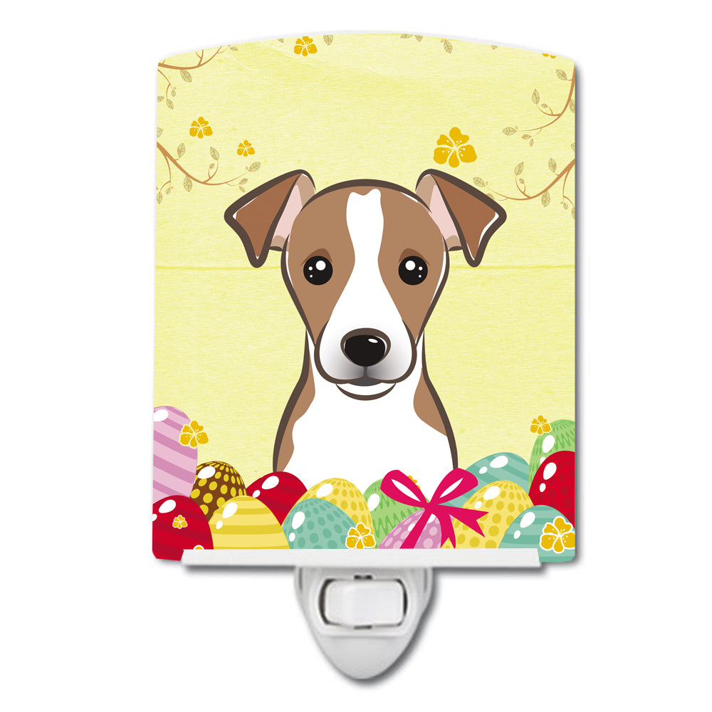 Jack Russell Terrier Easter Egg Hunt Ceramic Night Light BB1942CNL - the-store.com