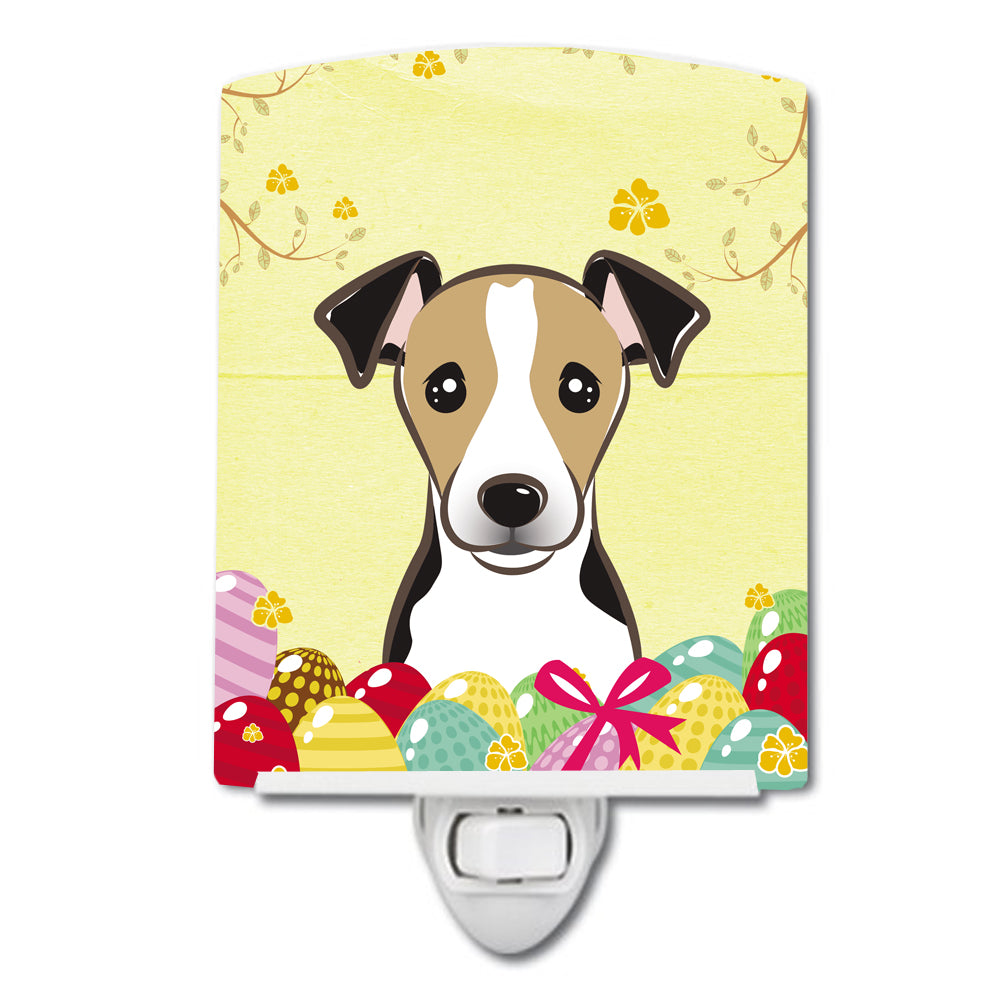 Jack Russell Terrier Easter Egg Hunt Ceramic Night Light BB1943CNL - the-store.com