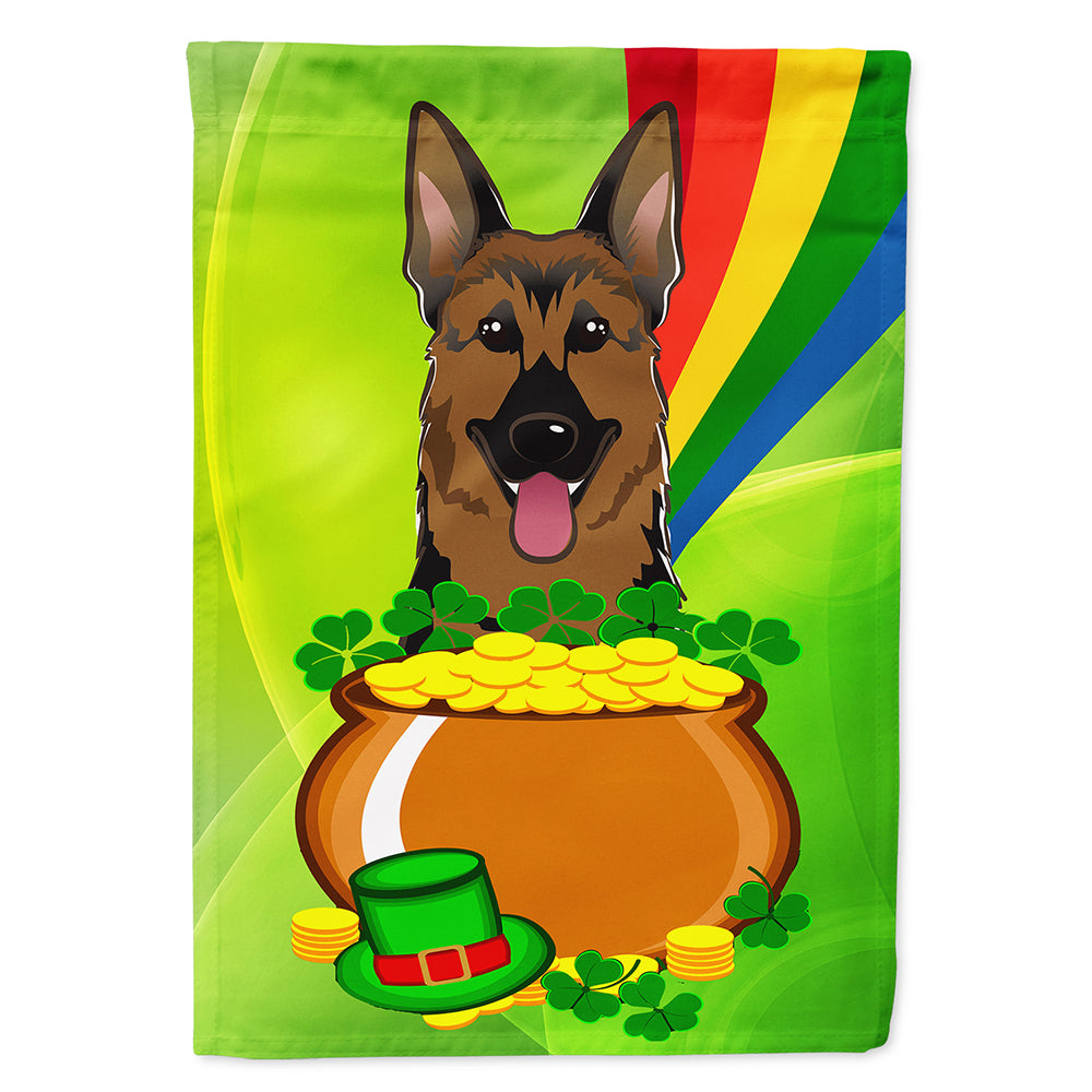 German Shepherd St. Patrick&#39;s Day Flag Canvas House Size BB1955CHF  the-store.com.