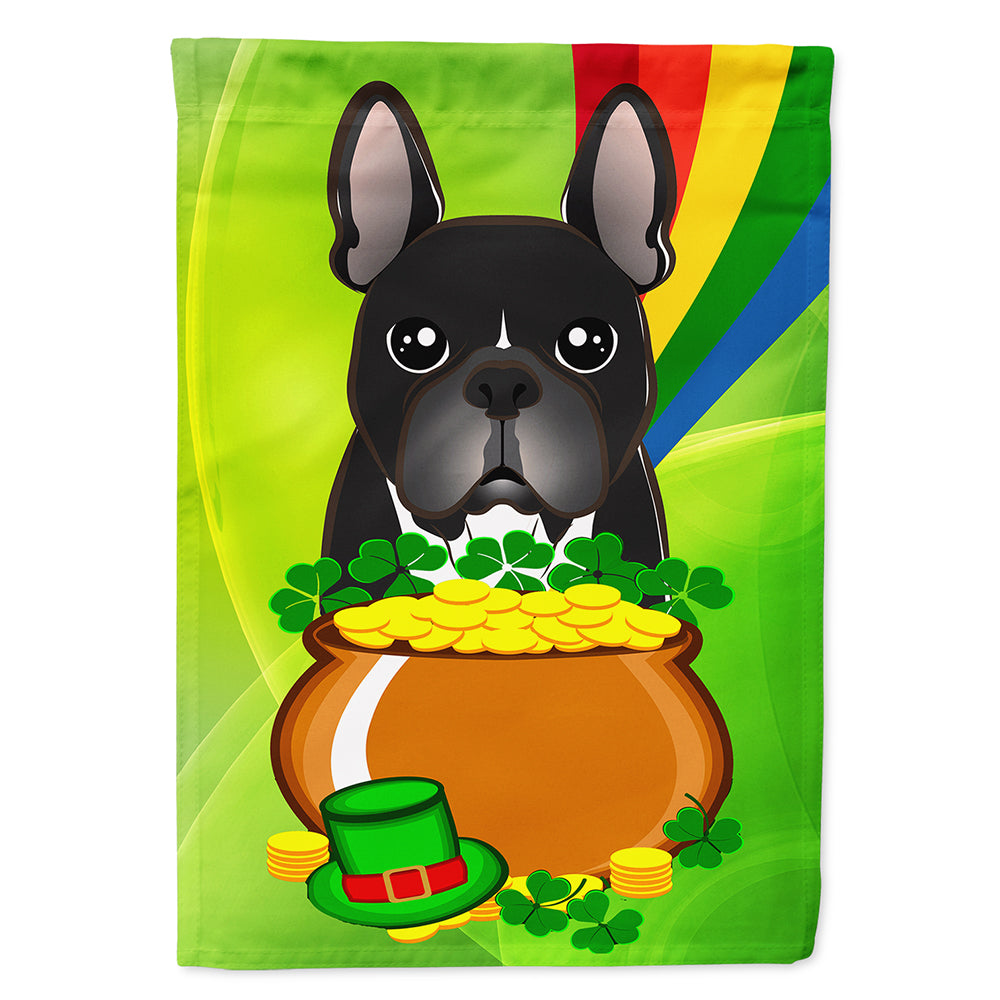 French Bulldog St. Patrick&#39;s Day Flag Canvas House Size BB1971CHF  the-store.com.