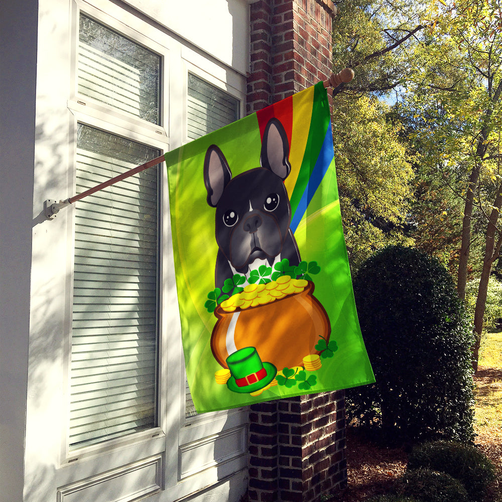 French Bulldog St. Patrick's Day Flag Canvas House Size BB1971CHF  the-store.com.