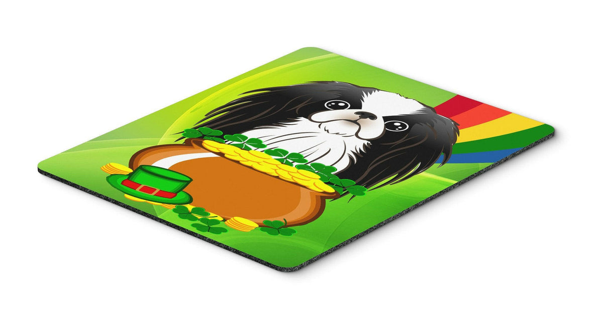 Japanese Chin St. Patrick&#39;s Day Mouse Pad, Hot Pad or Trivet BB1974MP by Caroline&#39;s Treasures