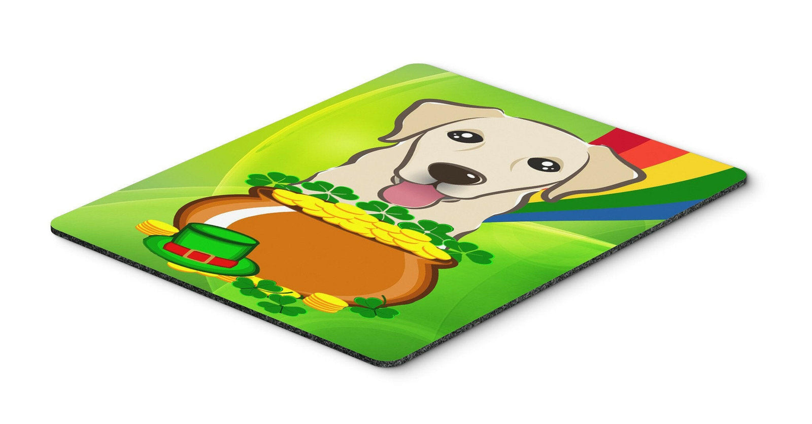 Golden Retriever St. Patrick's Day Mouse Pad, Hot Pad or Trivet BB1996MP by Caroline's Treasures