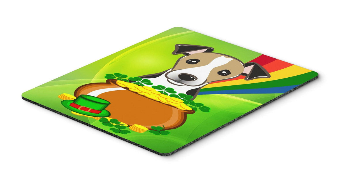 Jack Russell Terrier St. Patrick&#39;s Day Mouse Pad, Hot Pad or Trivet BB2005MP by Caroline&#39;s Treasures