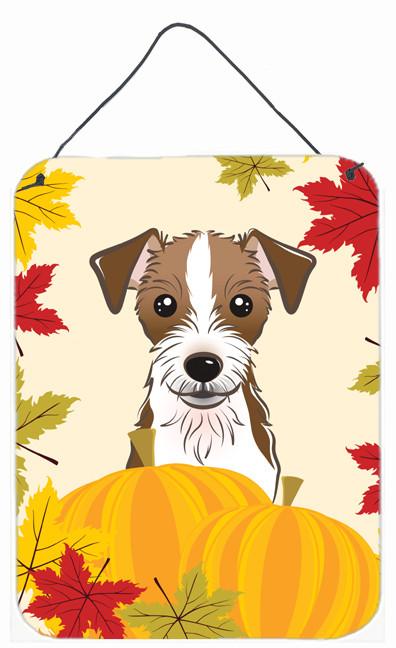 Jack Russell Terrier Thanksgiving Wall or Door Hanging Prints BB2008DS1216 by Caroline&#39;s Treasures