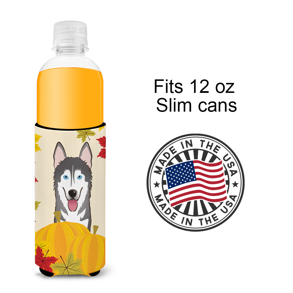 Alaskan Malamute Thanksgiving  Ultra Beverage Insulator for slim cans BB2024MUK